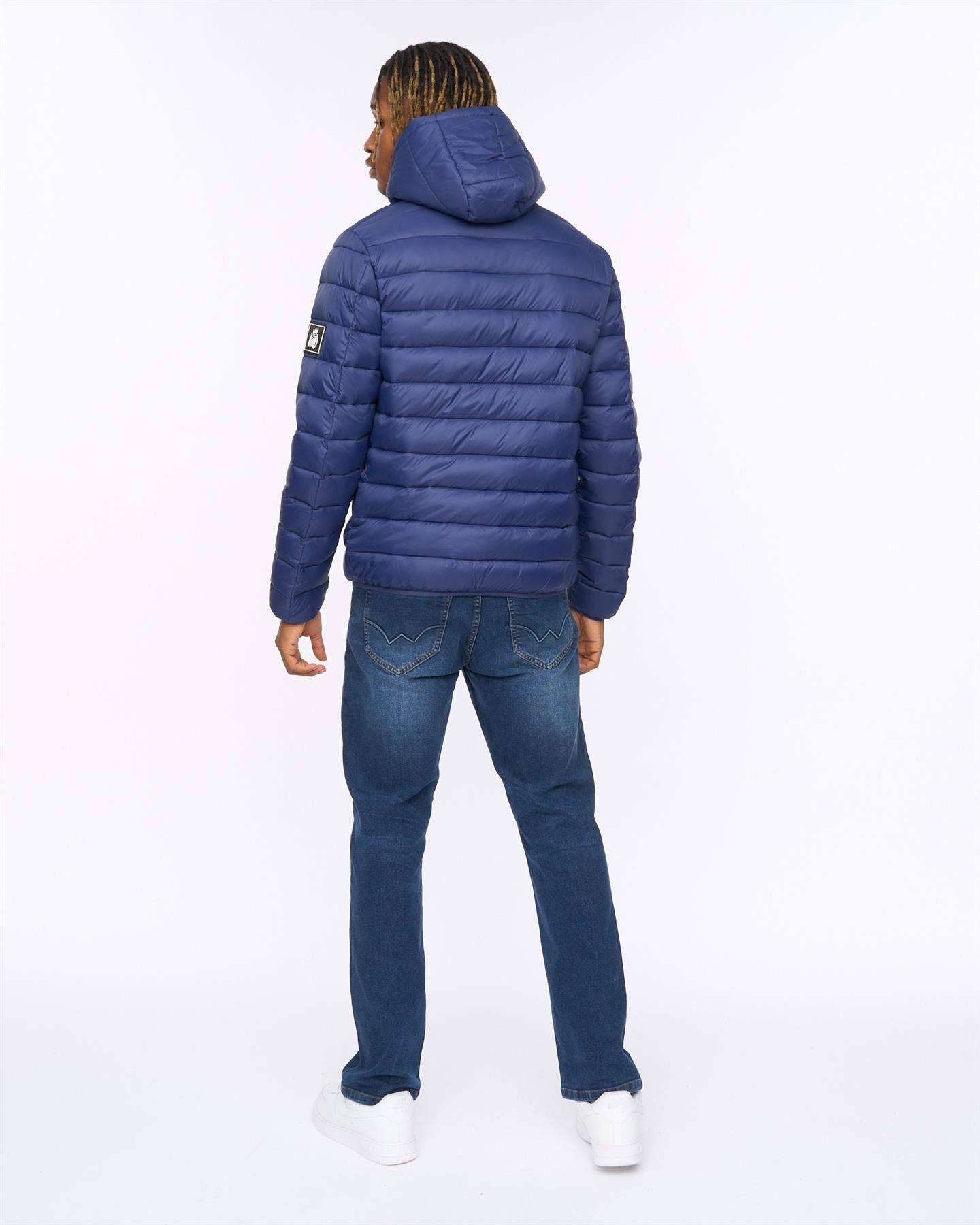 Mens Jackinson Puffer Jacket Navy