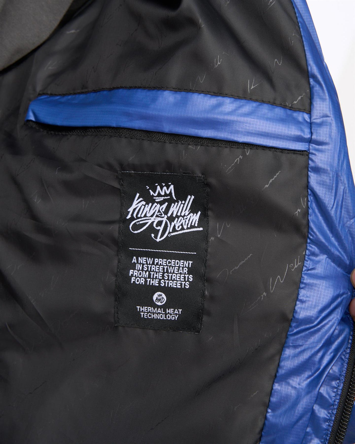 Mens Ascend Puffer Jacket Blue