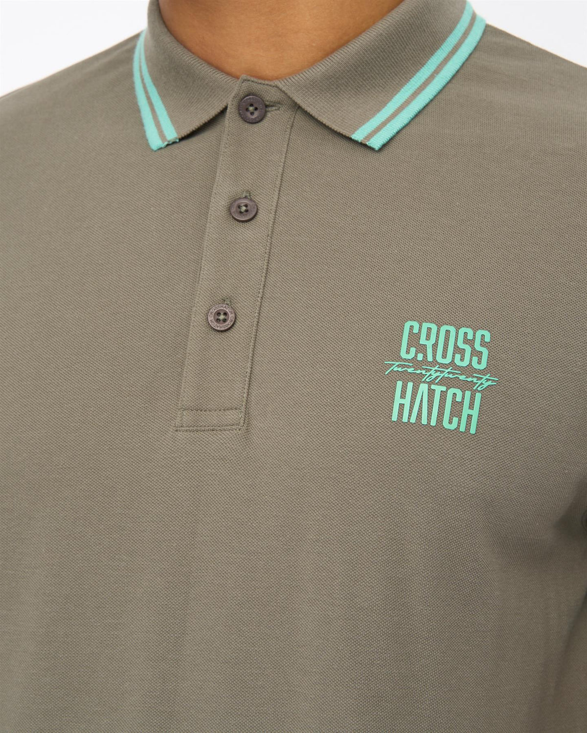 Mens Changra Polo Dark Sage