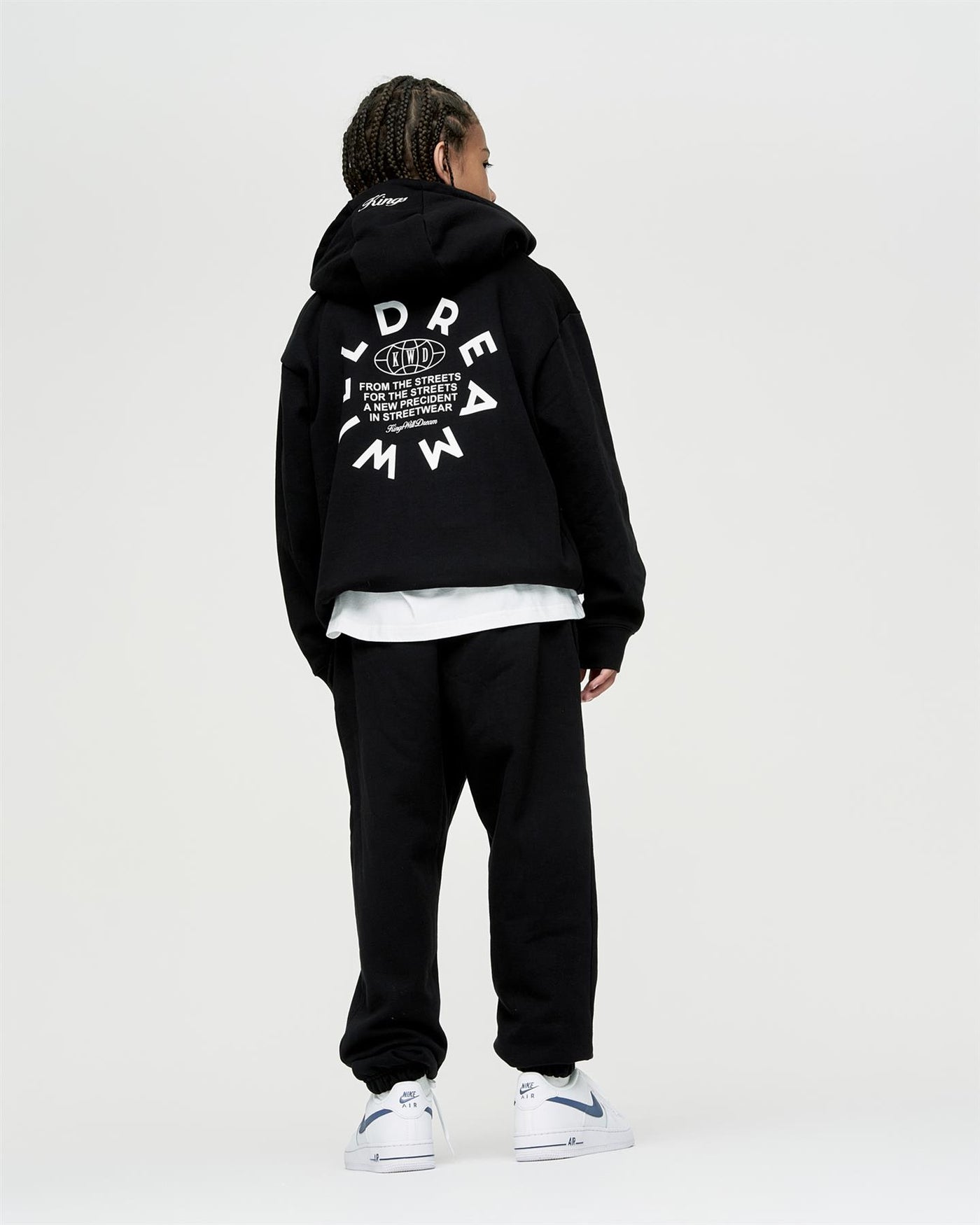 Kids Boys Studio Globalise Hoodie Black