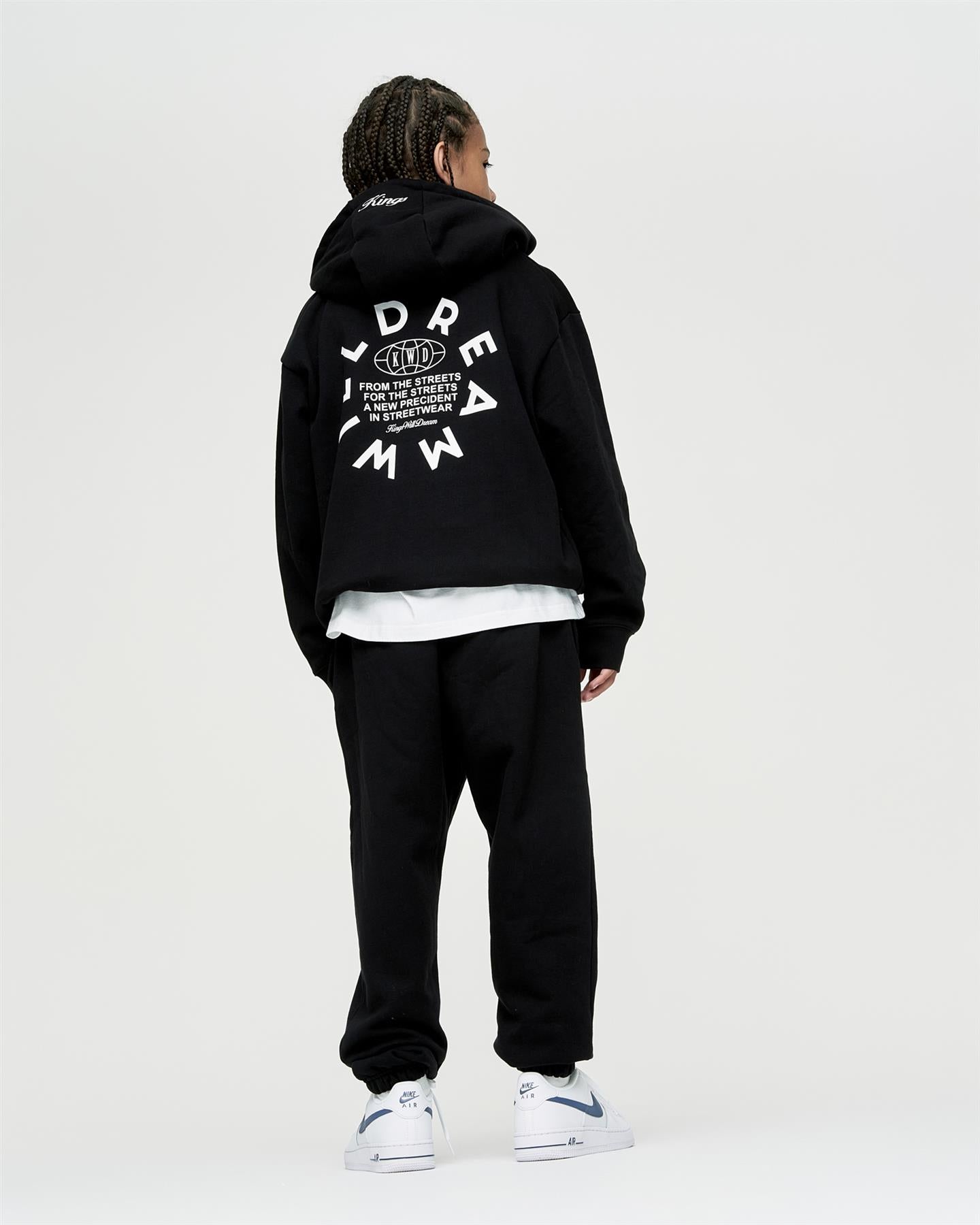 Kids Boys Studio Globalise Hoodie Black