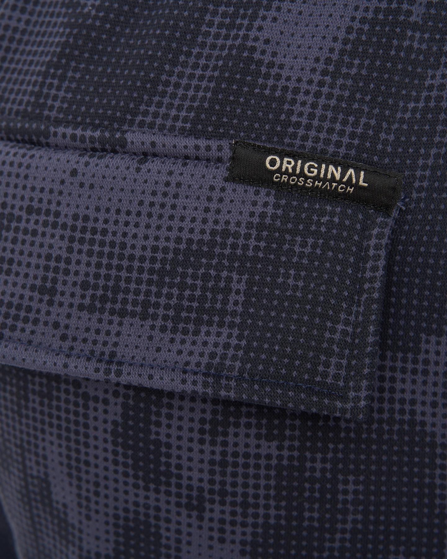 Mens Bardon Camo Cargo Shorts Navy