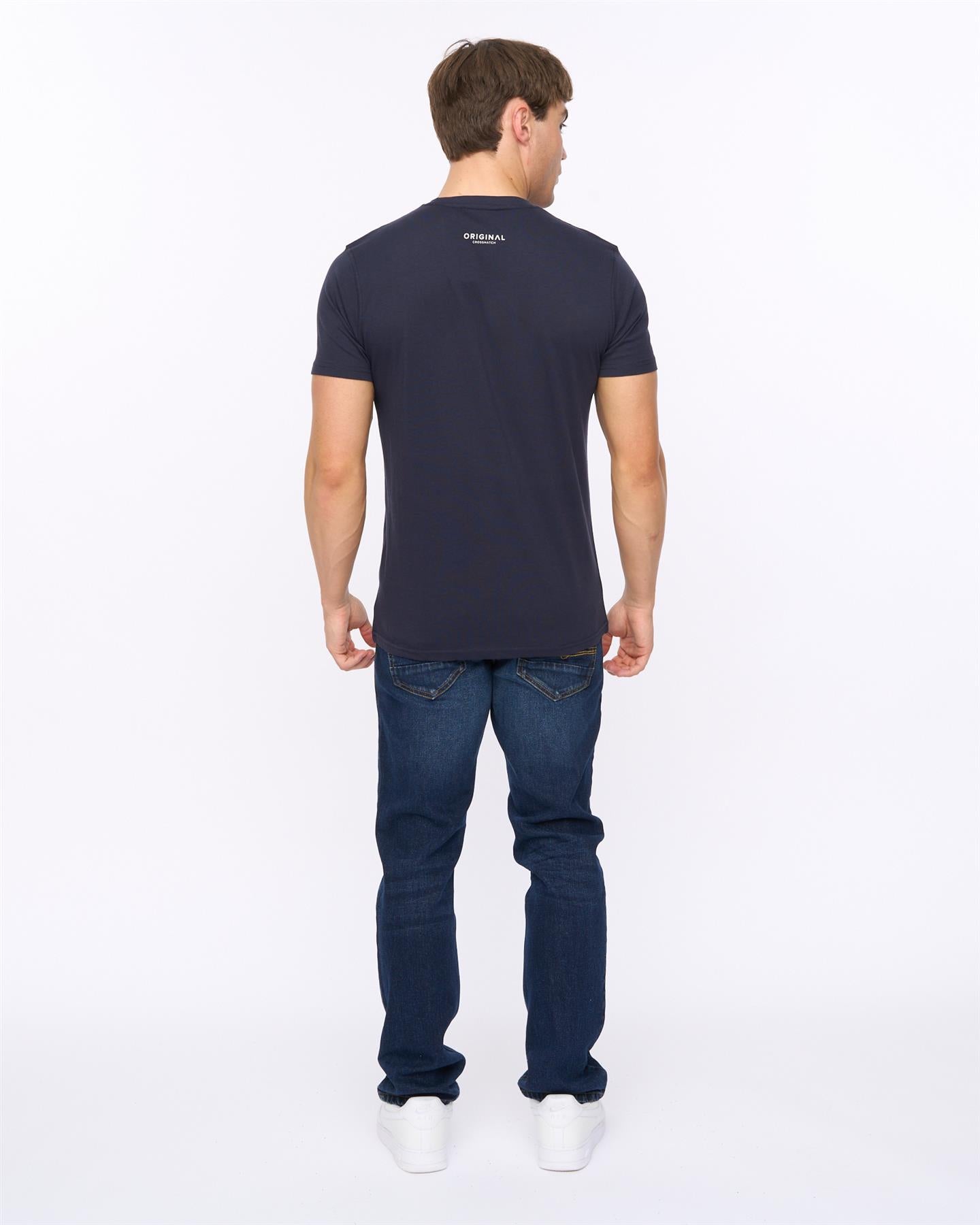 Mens Shoptown T-Shirt Navy