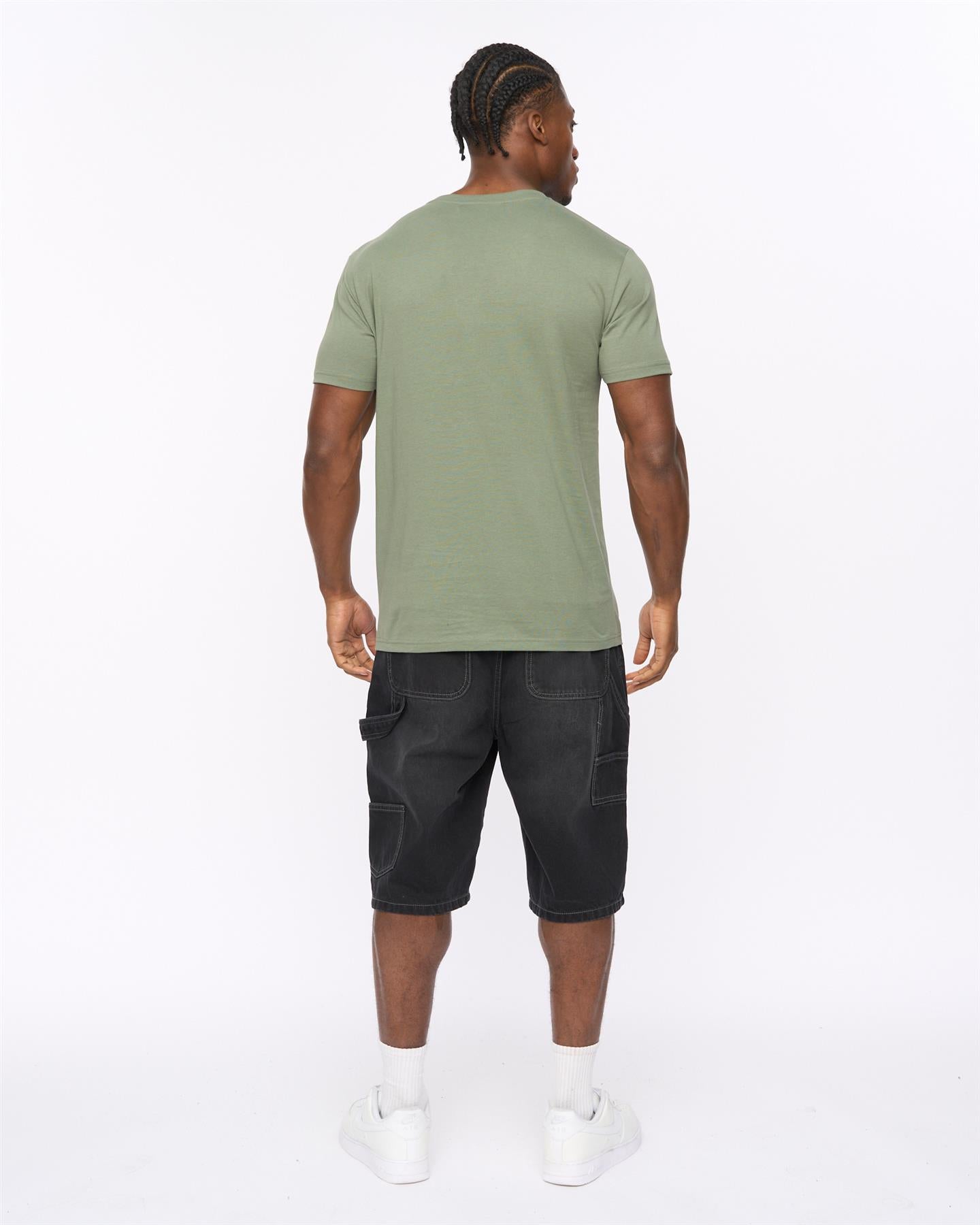 Mens Hallfell T-Shirt Olive