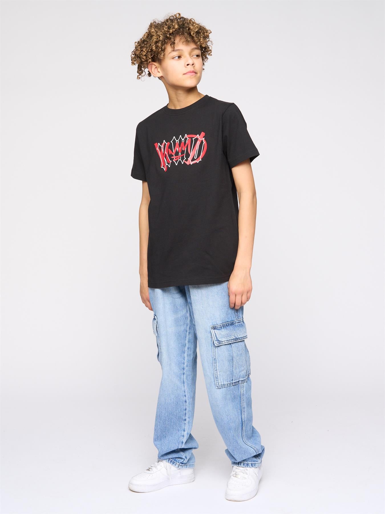 Kids Boys Wicked T-Shirt Black