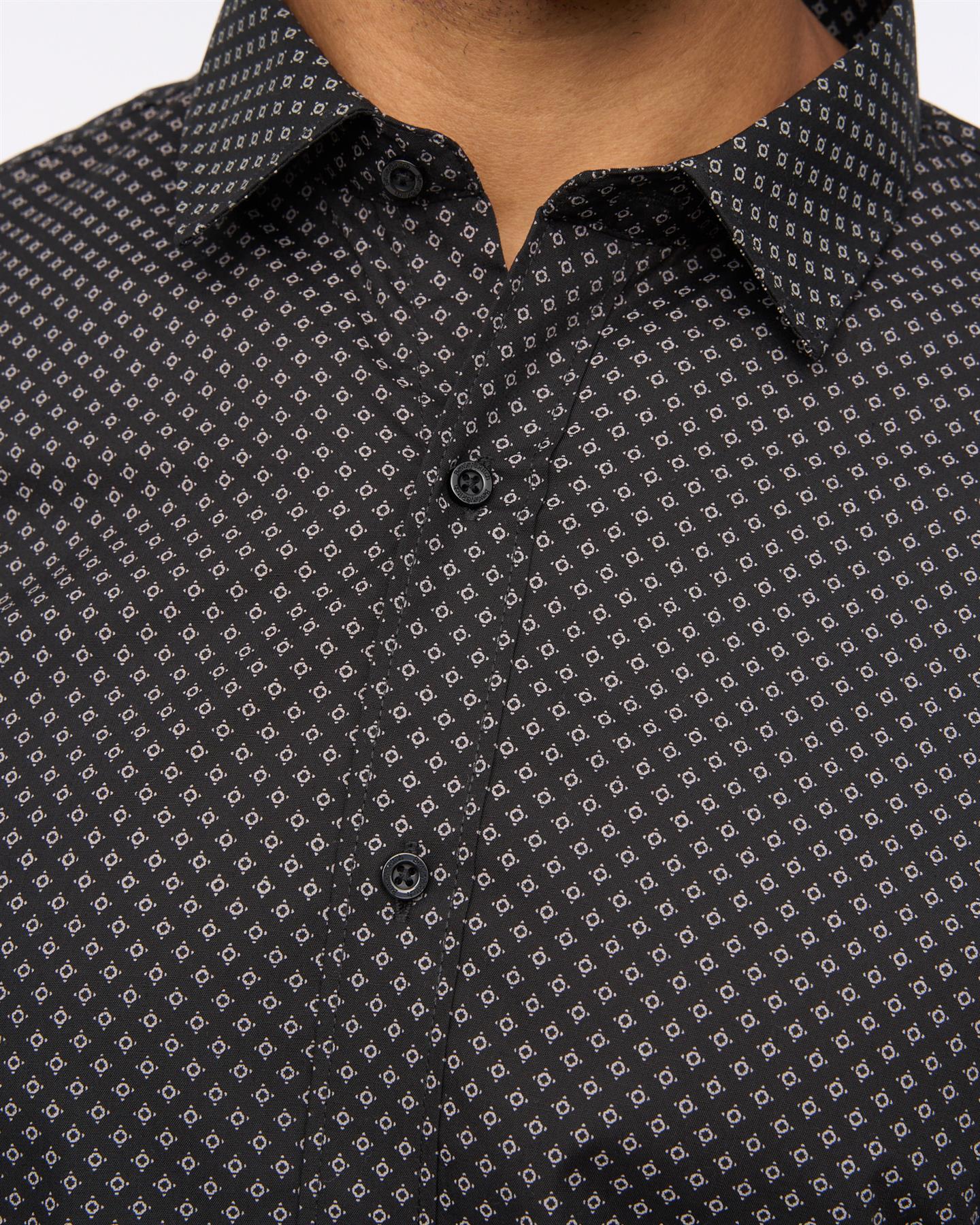 Hanshaw Shirt 2pk Black/White