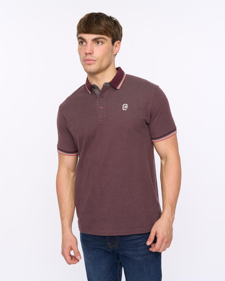 Mens Mettormoore Polo Raisin
