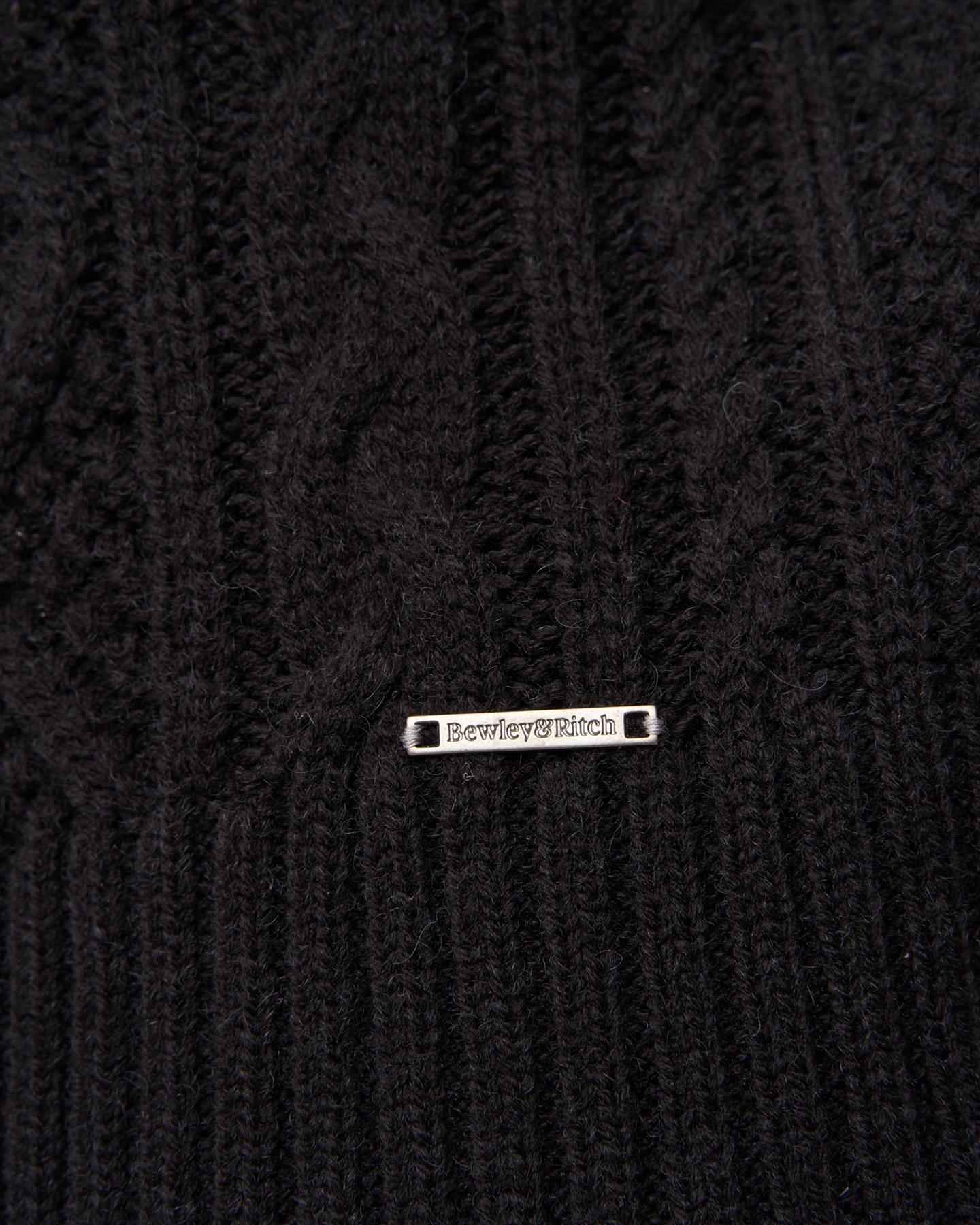 Brocksten Cable Knit Jumper Black