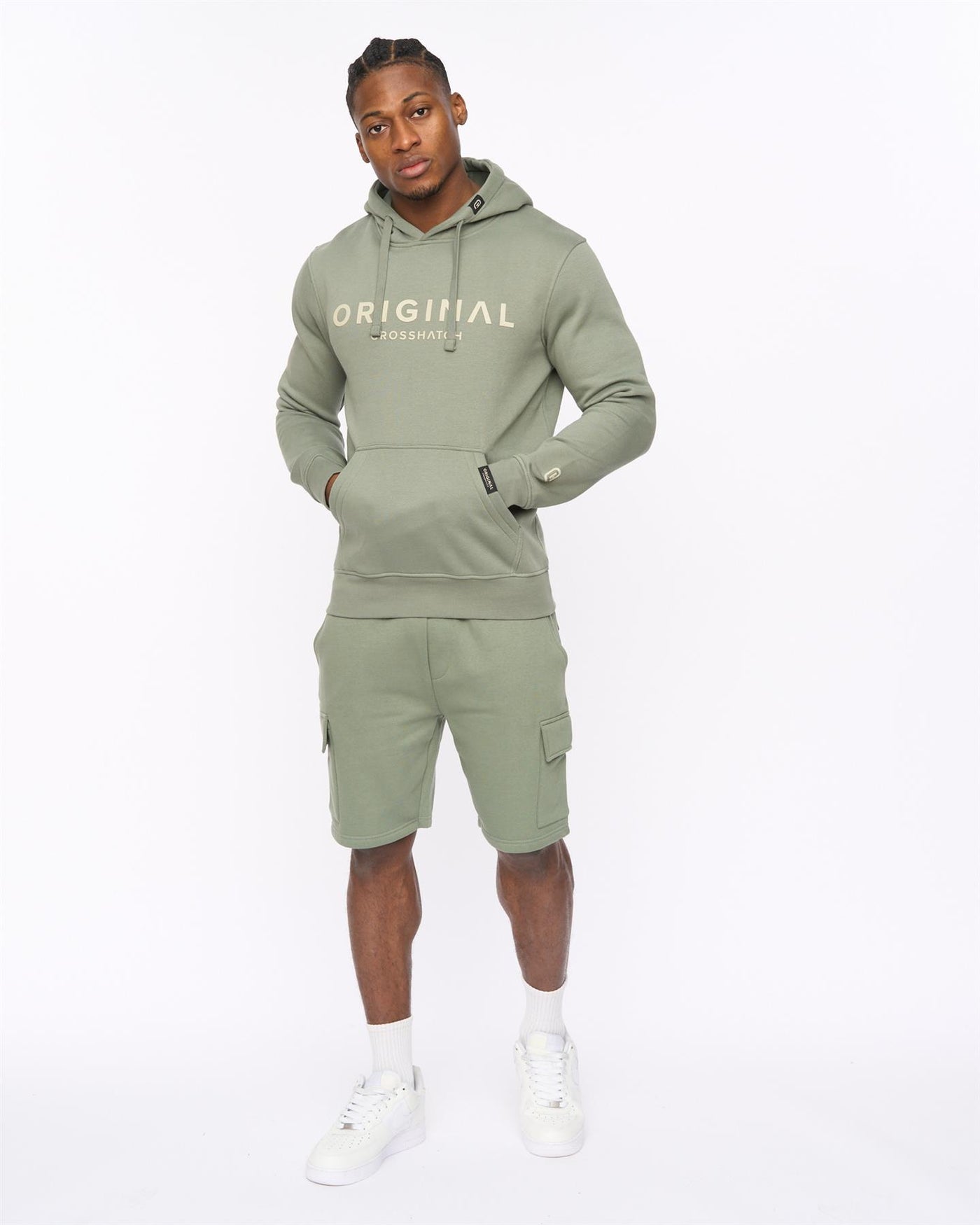 Mens Bardon Hoodie Olive