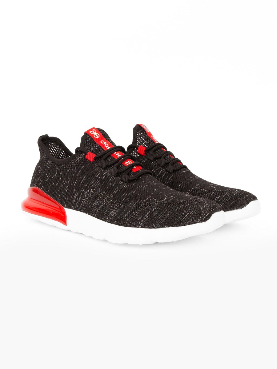 Mens Smitlay MVE Trainers Black/Red