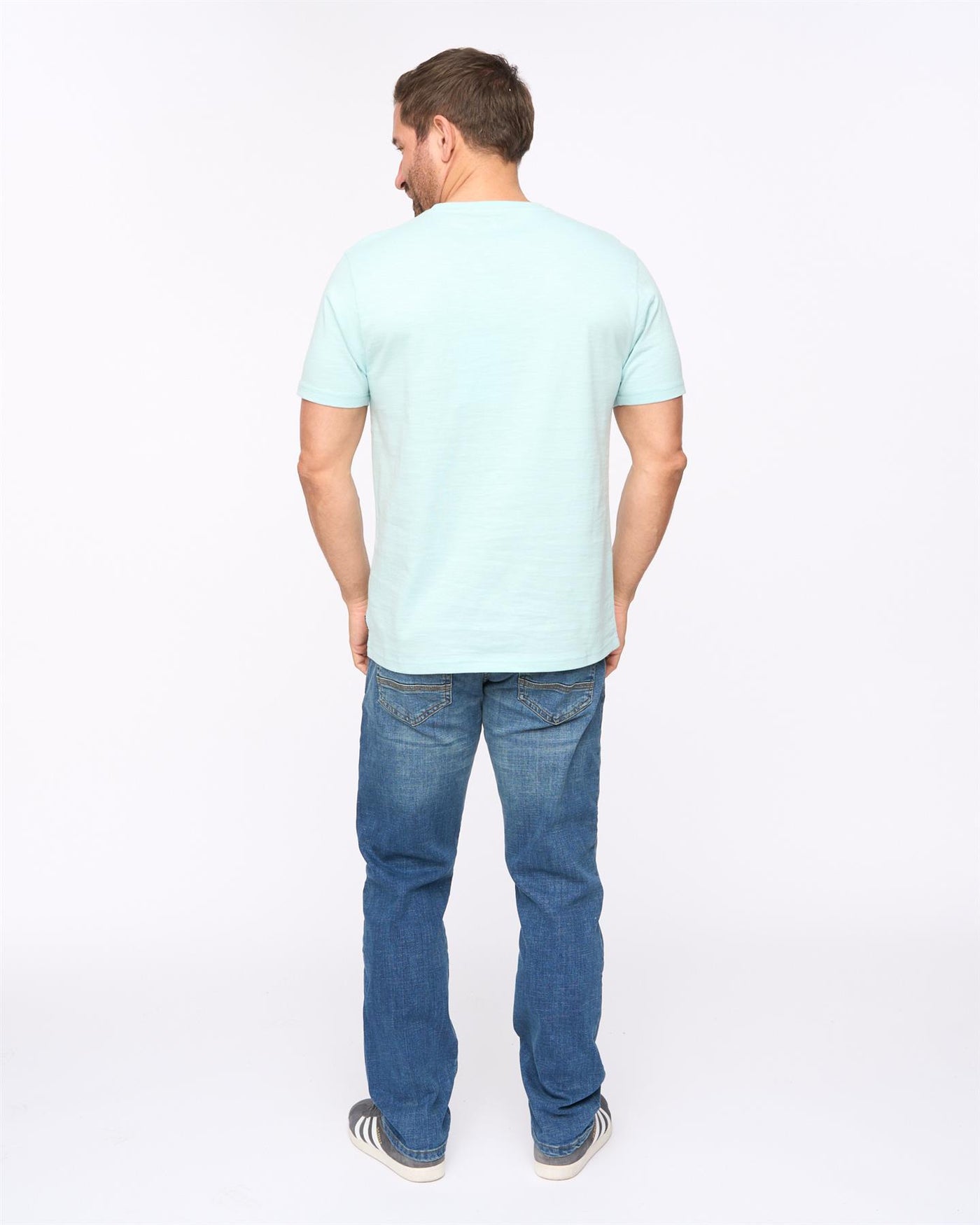 Mens Laylen T-Shirt Duck Blue