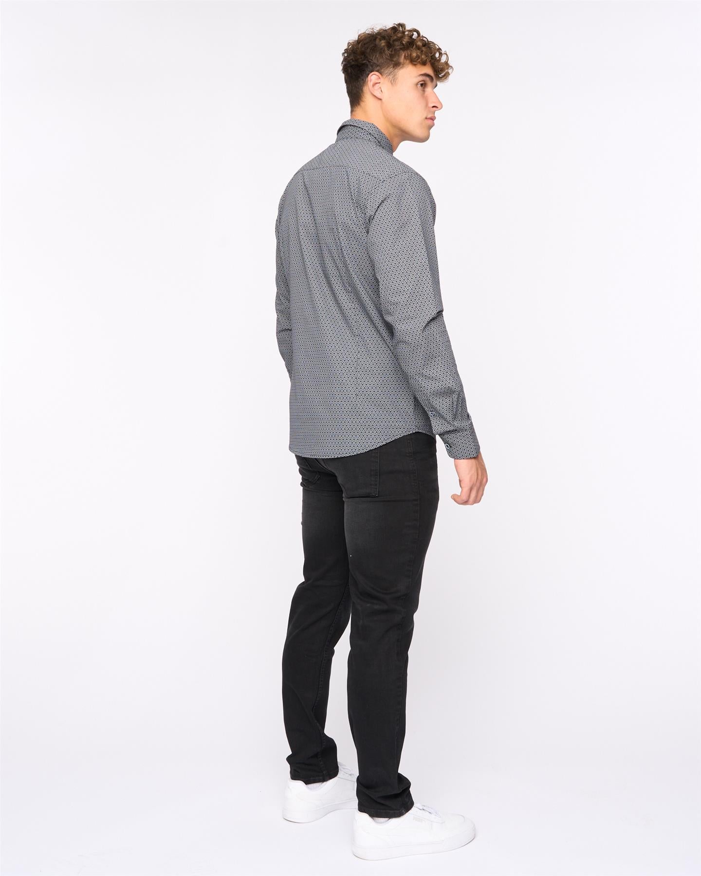 Mens  Marksen Shirt Black