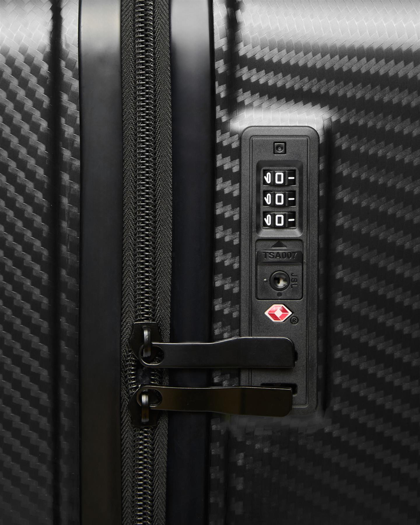 Venture Suitcase 3pk Black