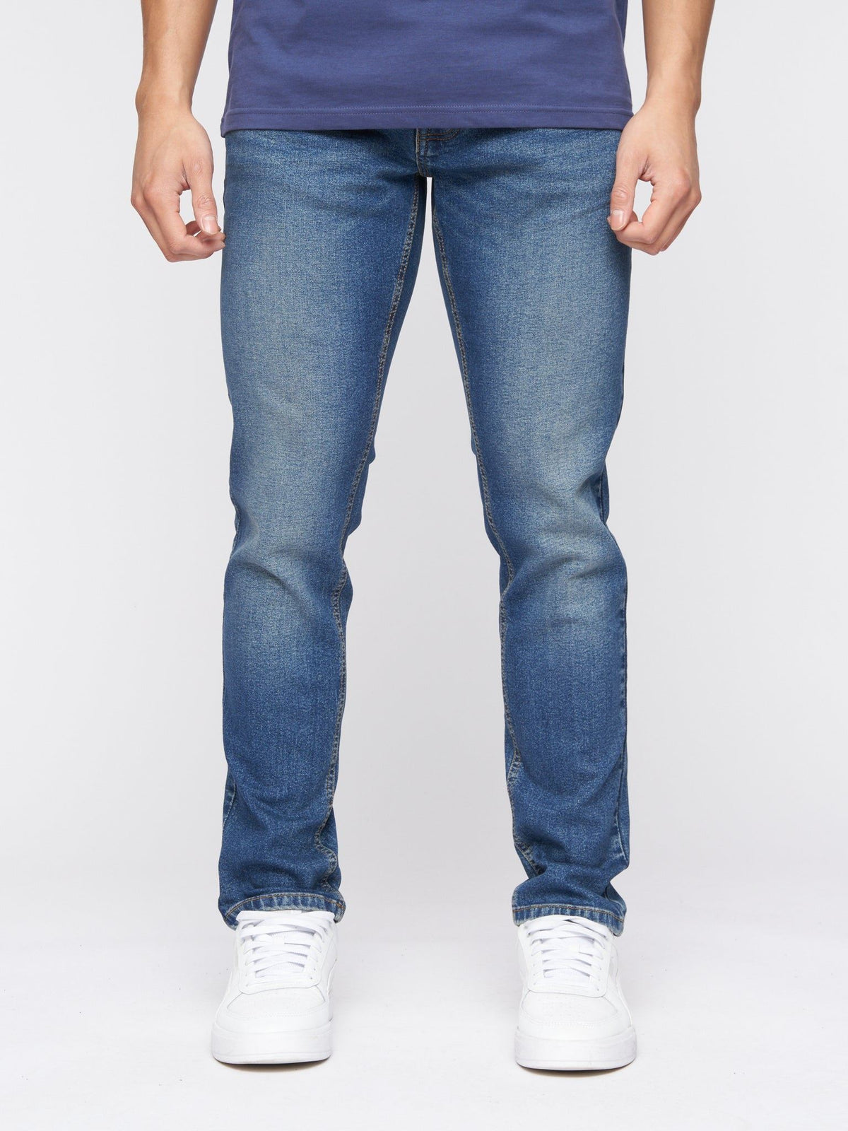 Buraca Slim Fit Denim Jeans - Stone Wash