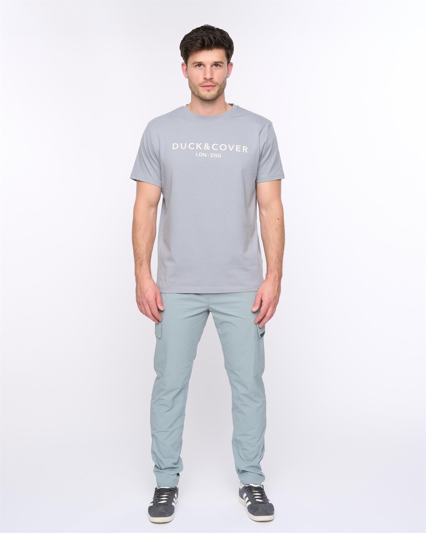 Mens Chamata T-Shirt Steel Blue