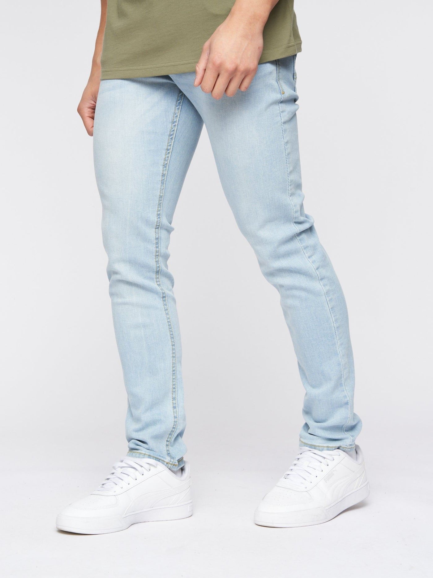 Buraca Slim Fit Jeans Light Wash