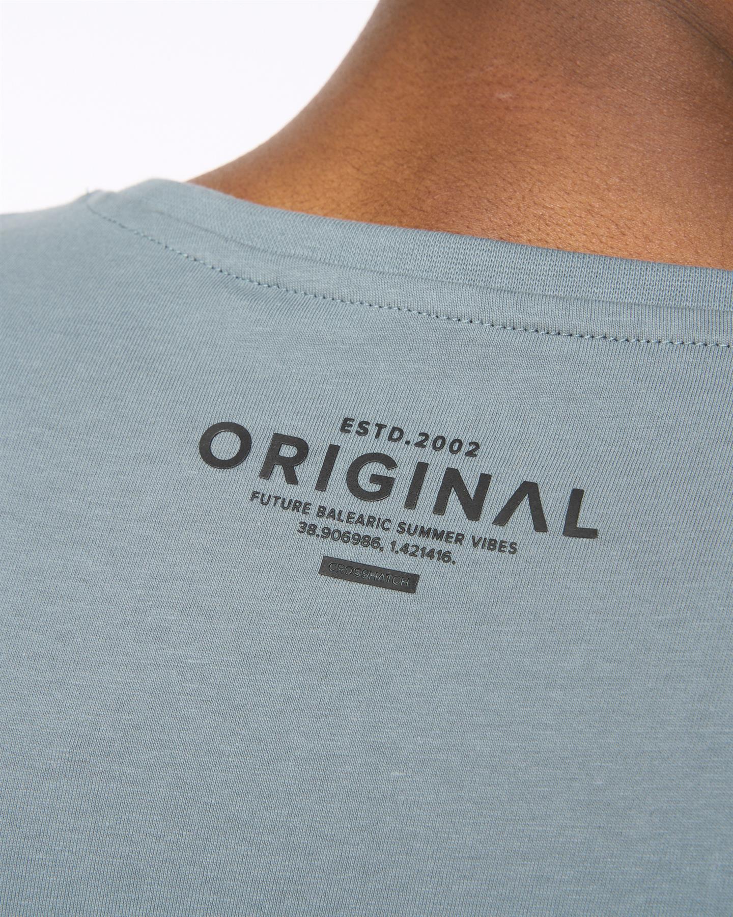 Mens Boxvibe T-Shirt Blue