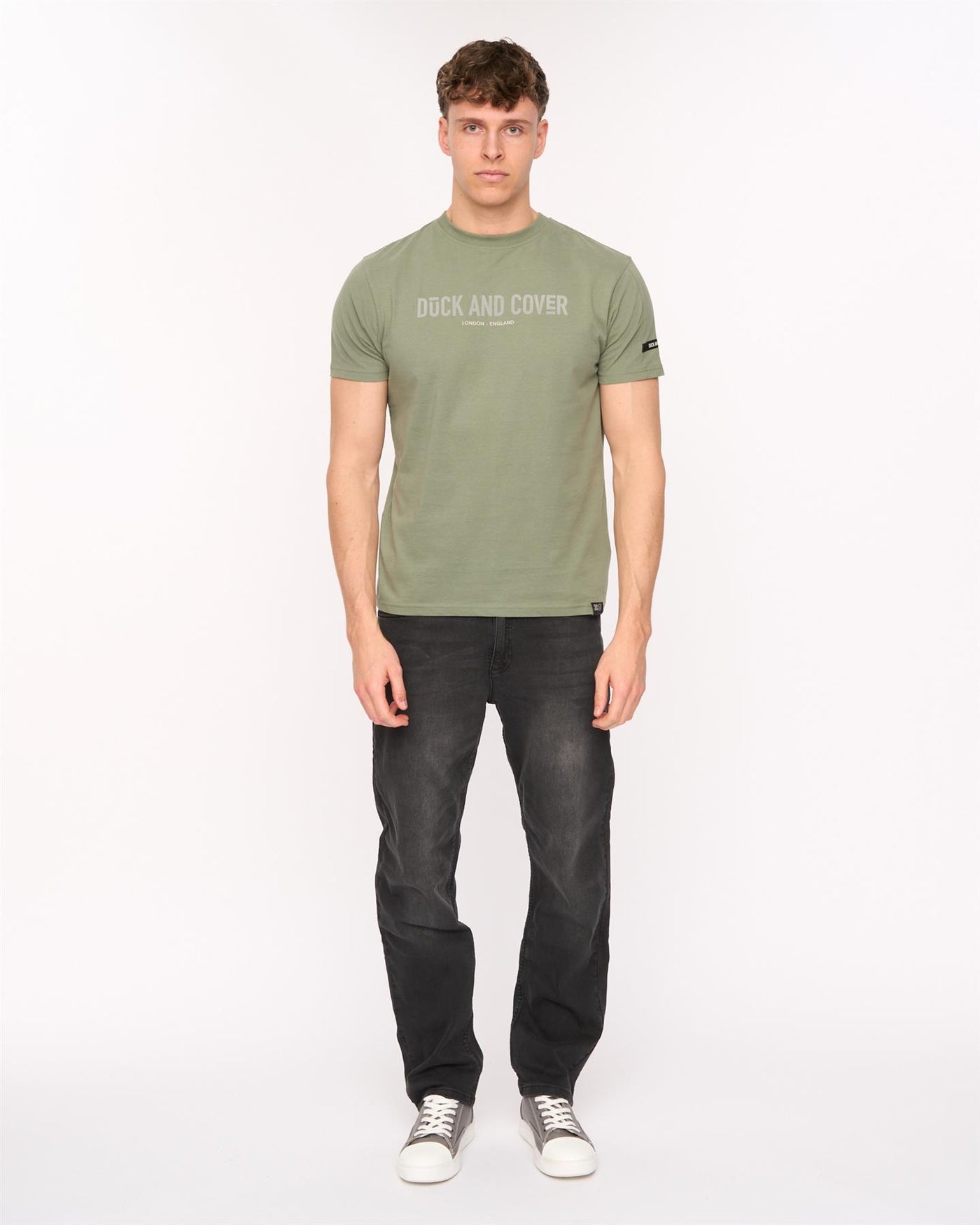 Mens Kelvyn Relaxed Fit Jeans Black