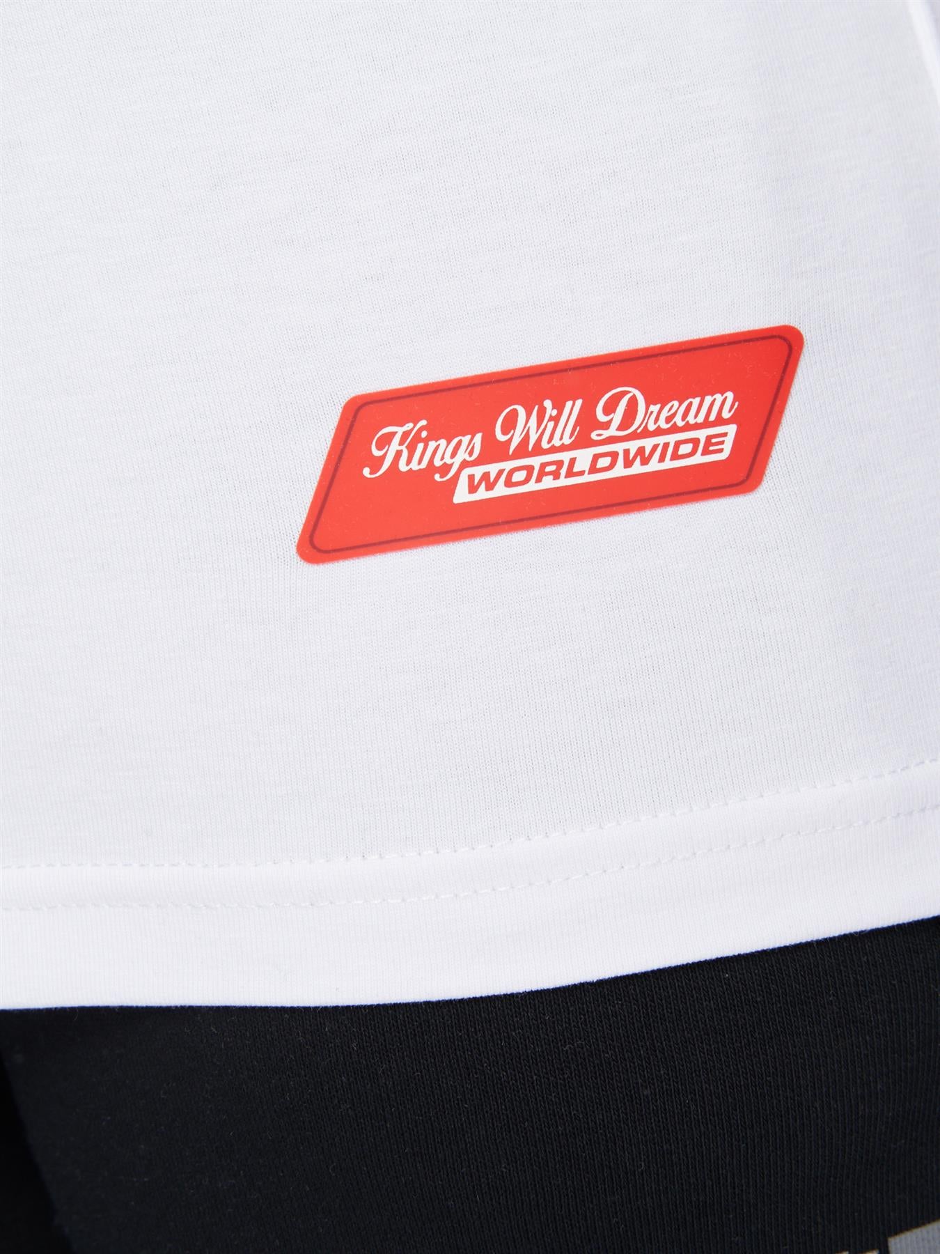 Fracture T-Shirt Optic White / Grey Reflective