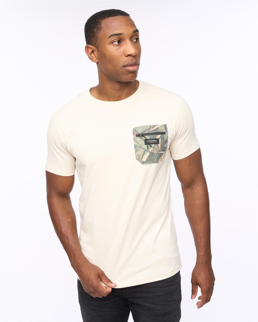 Mens Campbox T-Shirt Off White