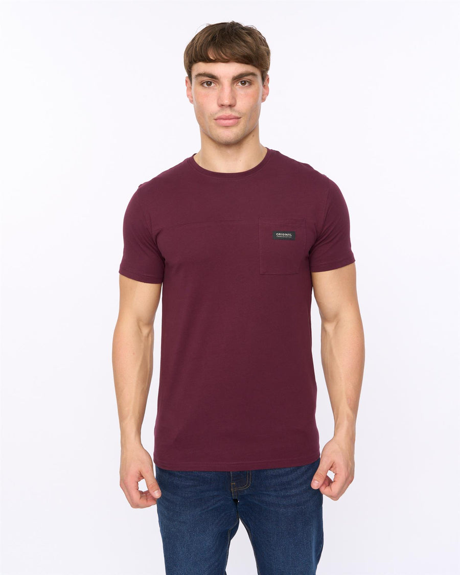 Mens Carritore T-Shirt Raisin
