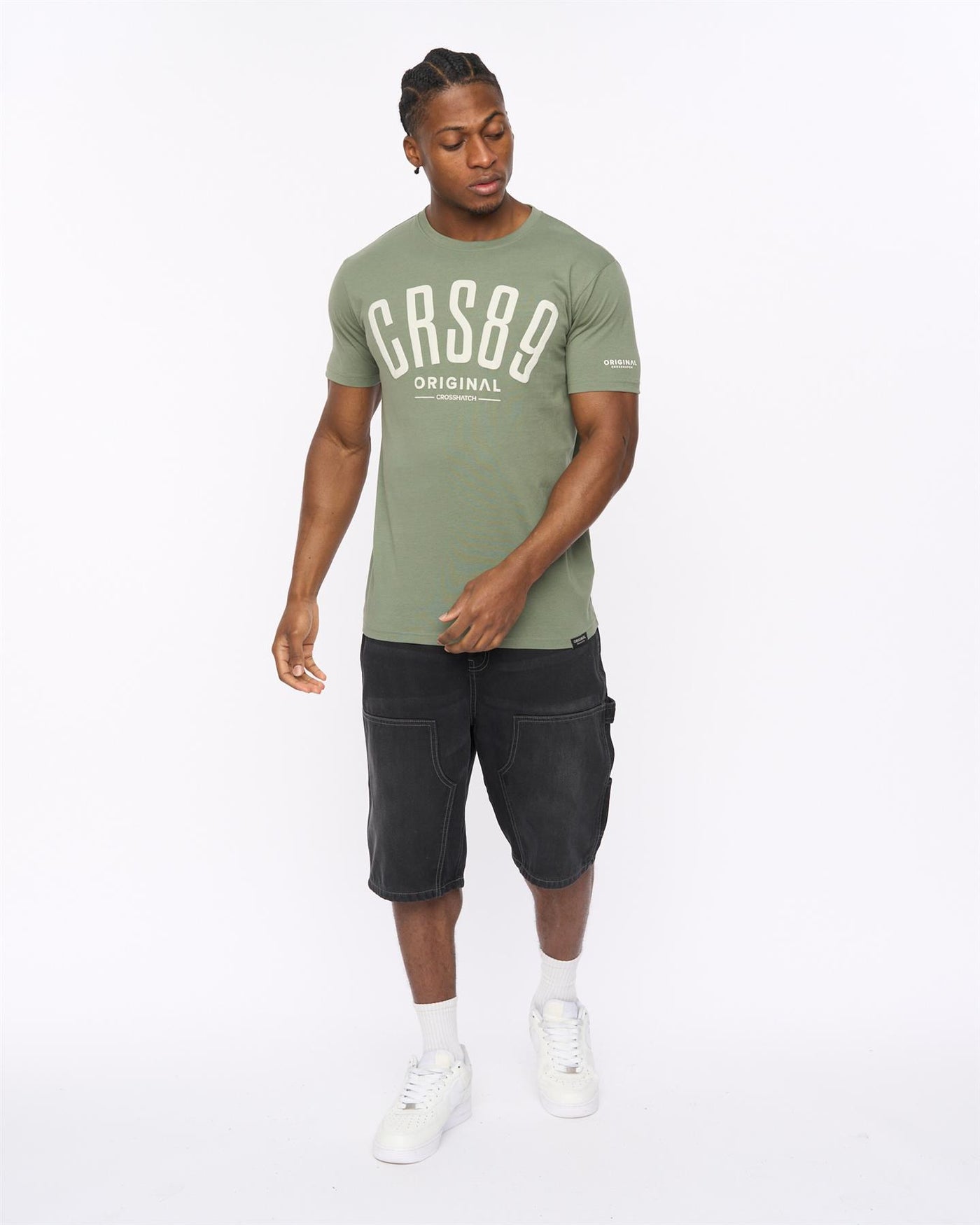 Mens Hallfell T-Shirt Olive