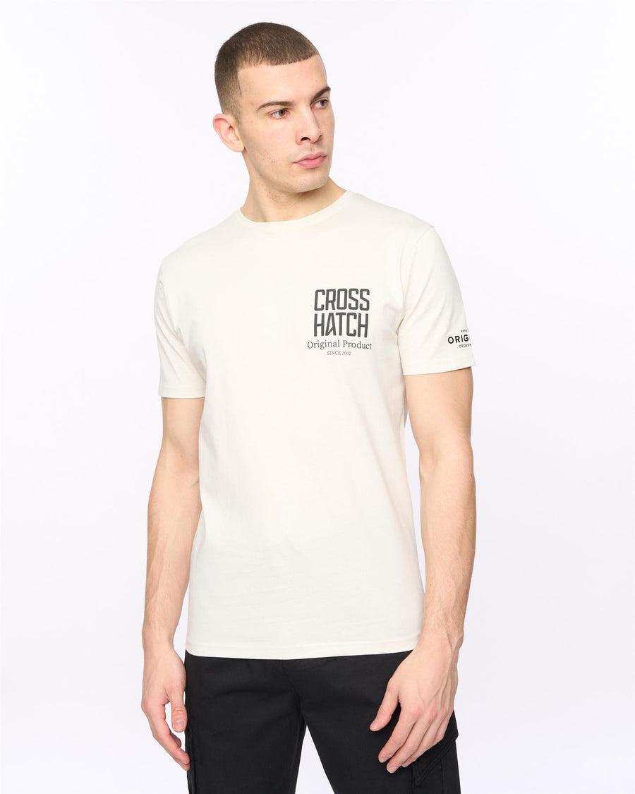 Mens Hoogan T-Shirt Off White