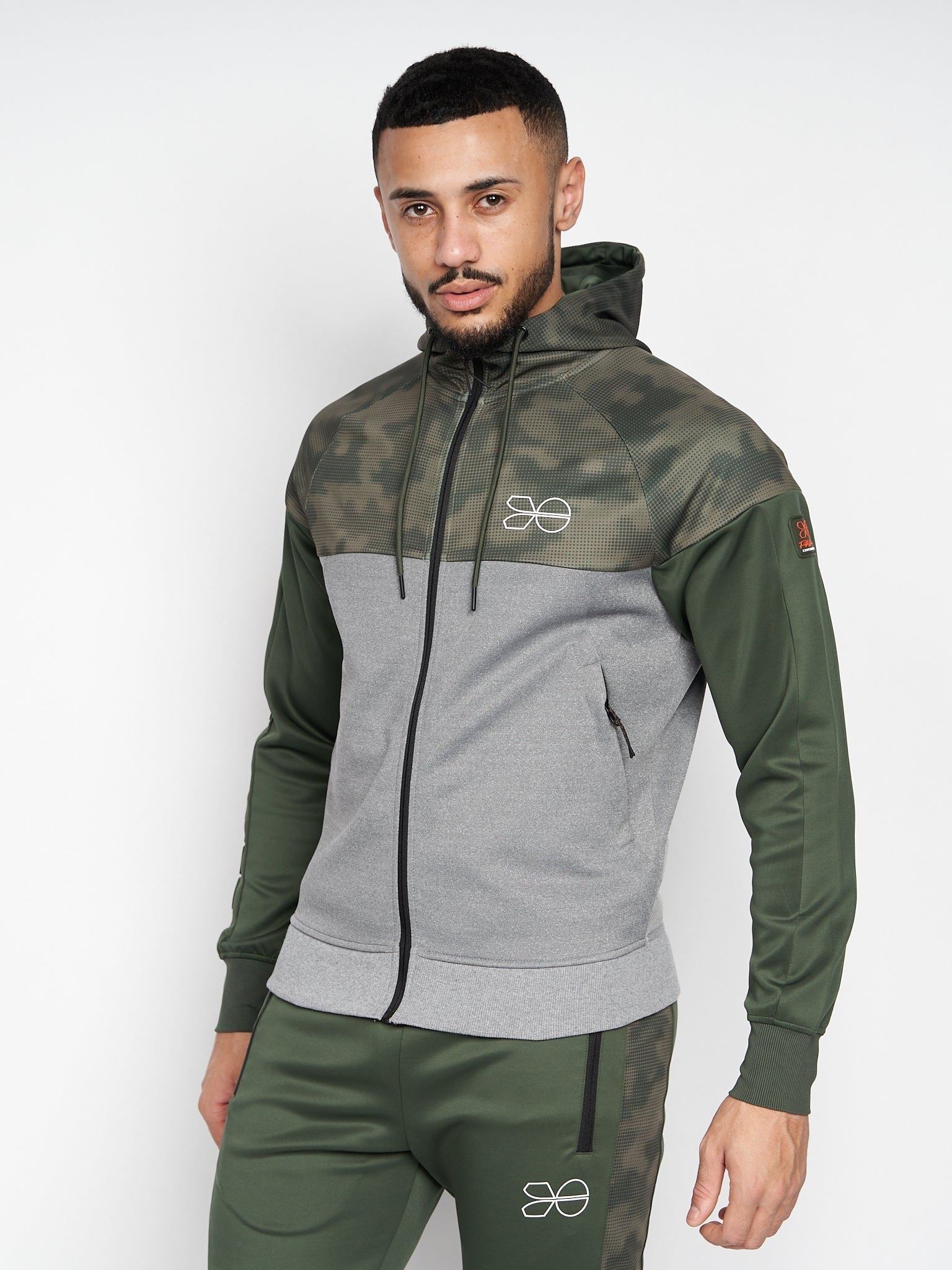 Mens Shenmoore Tracktop Dark Green