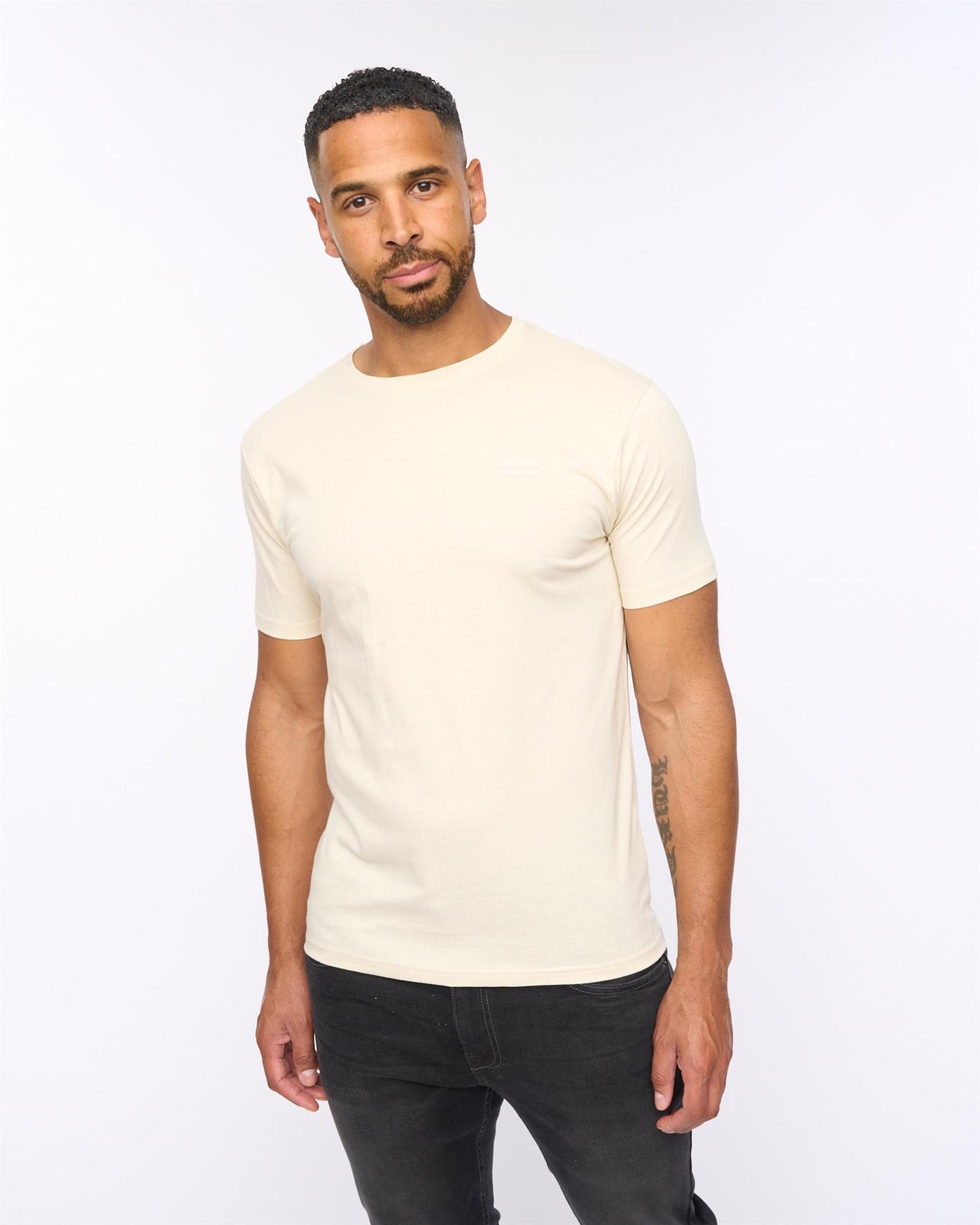 Mens Amonite T-Shirt Beige