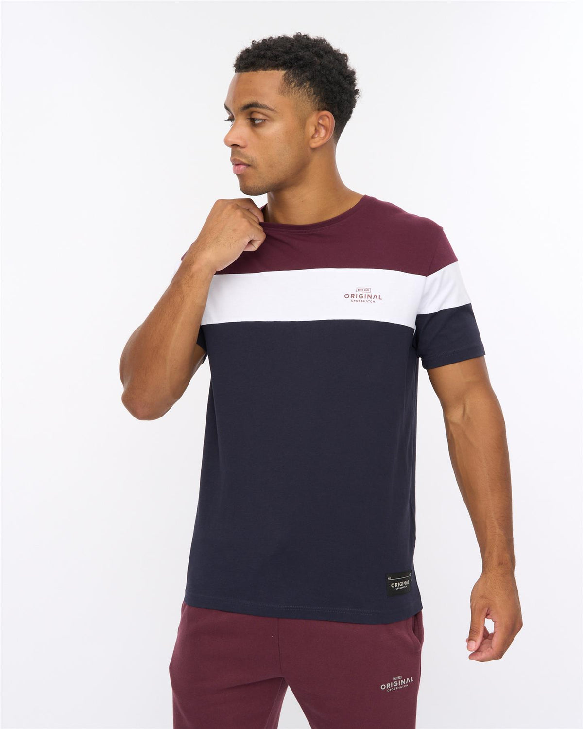 Mens Pattermay T-Shirt Raisin