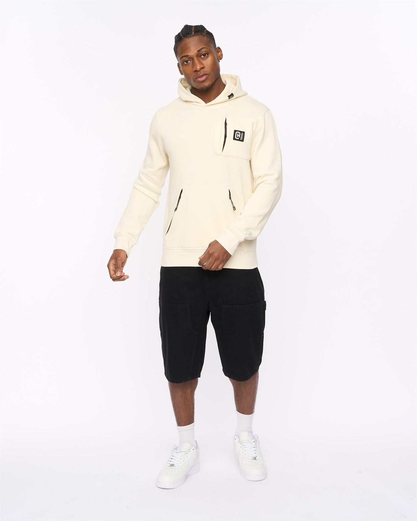 Mens Portville Hoodie Neutral