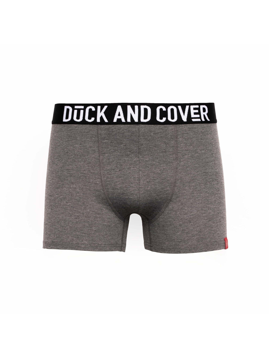 Darton Boxers 2pk Grey Marl