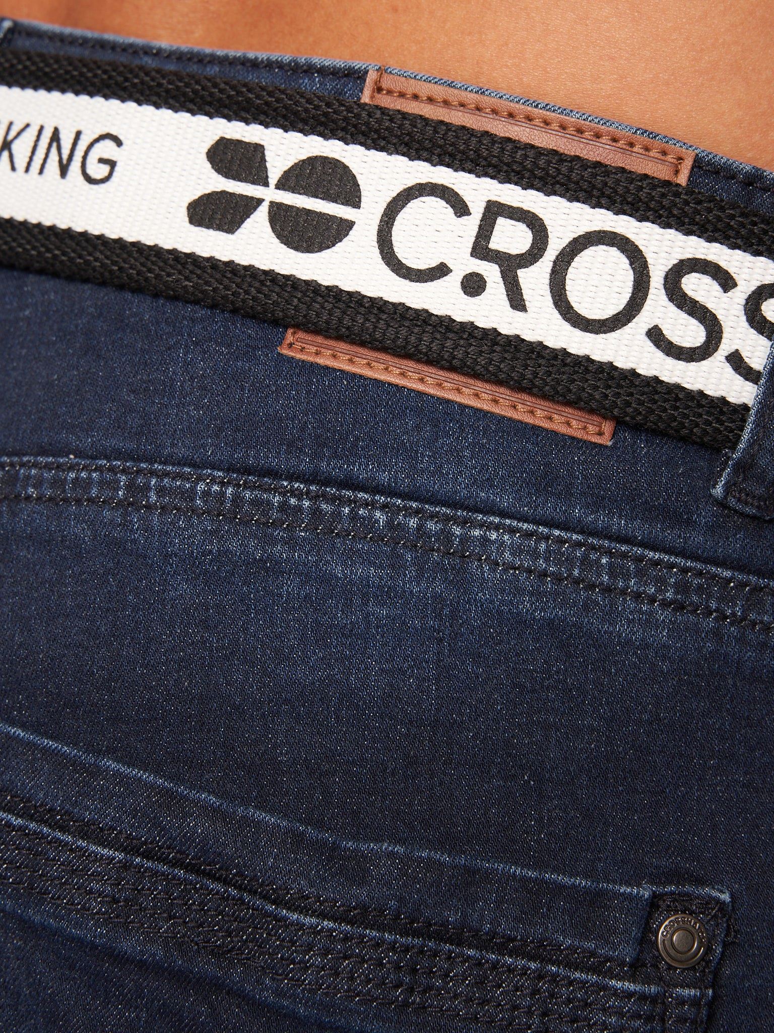 Reestier Denim Shorts Dark Wash