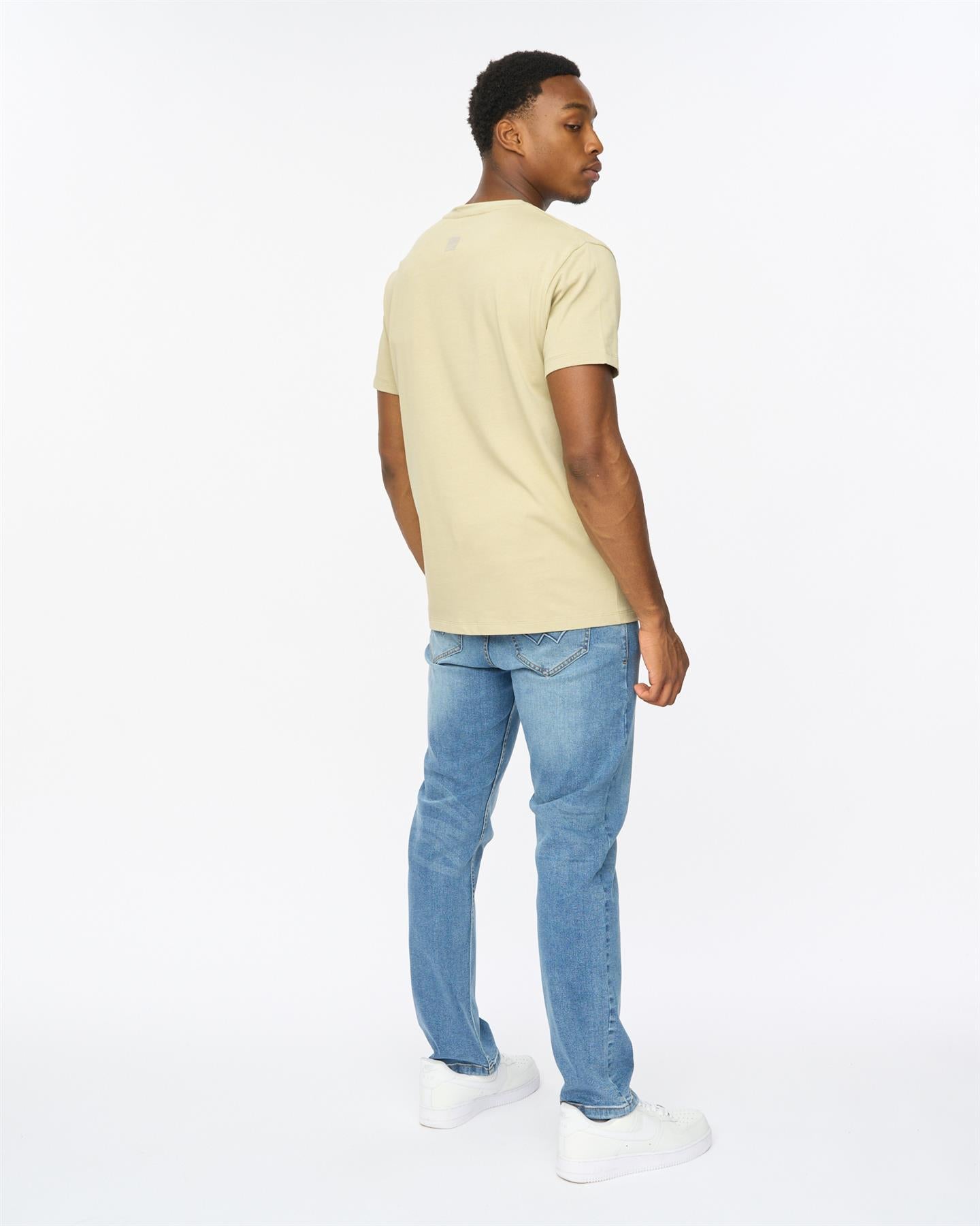 Mens Trimlines Heavy T-Shirt Light Sage