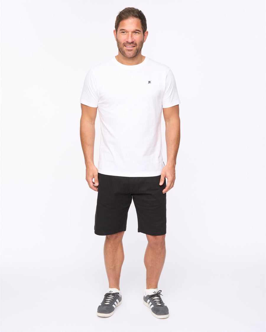 Mens Clarksten Chino Shorts Black