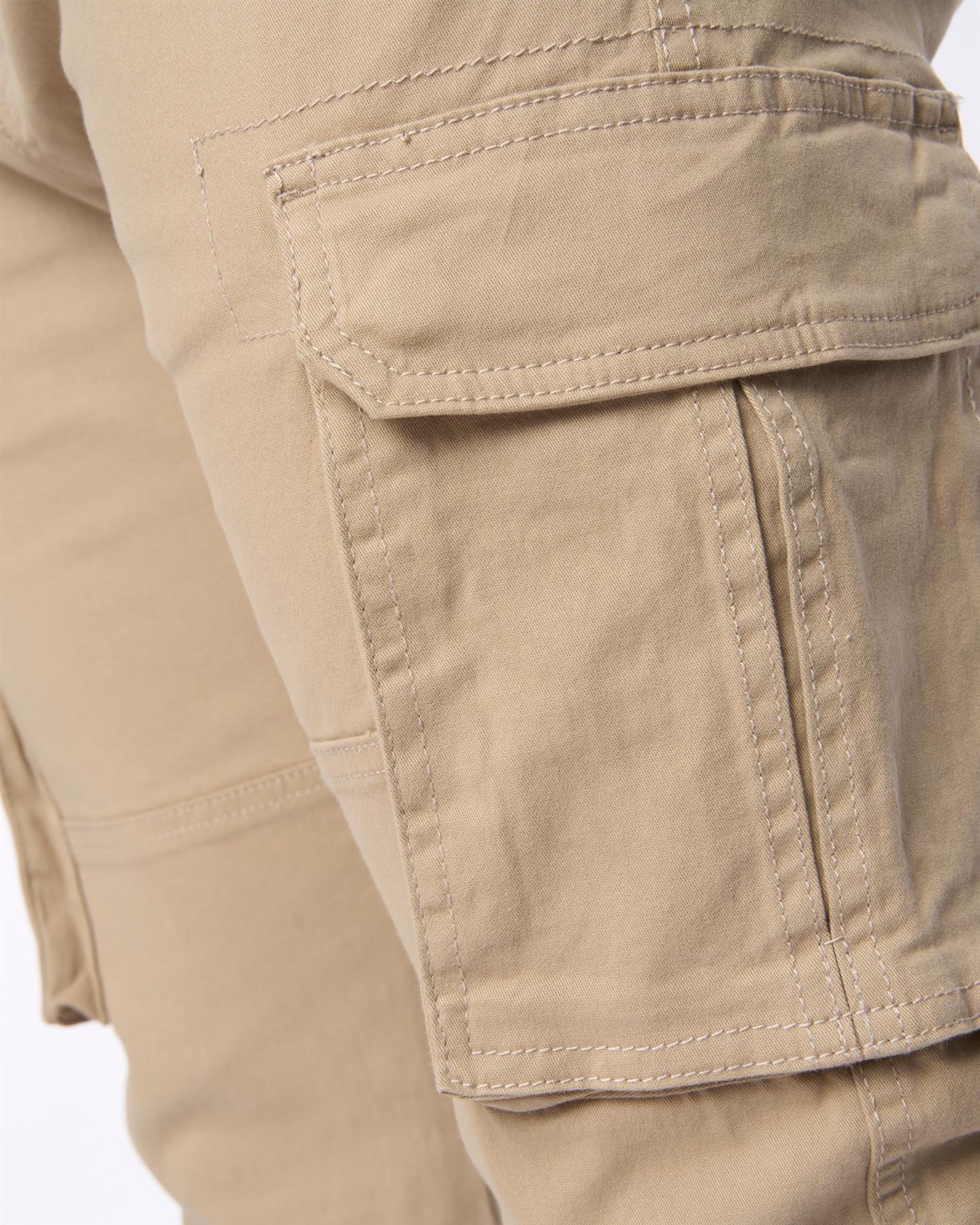 Mens Frentons Cargo Pants Stone