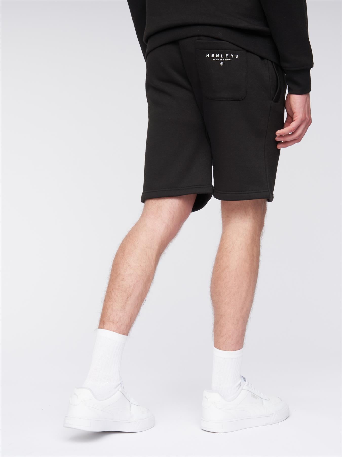 Mens Metafone Jog Shorts Black