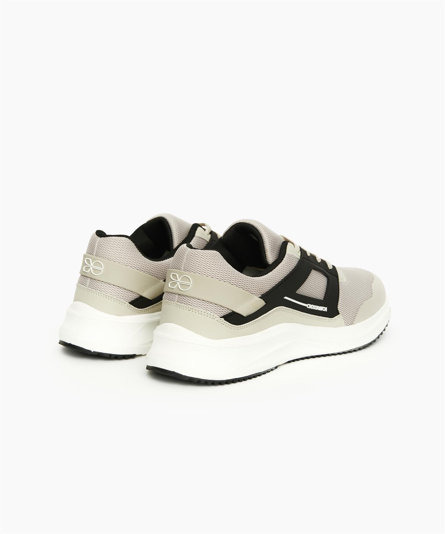 Mens Holywell Flyknit Trainers Stone/White