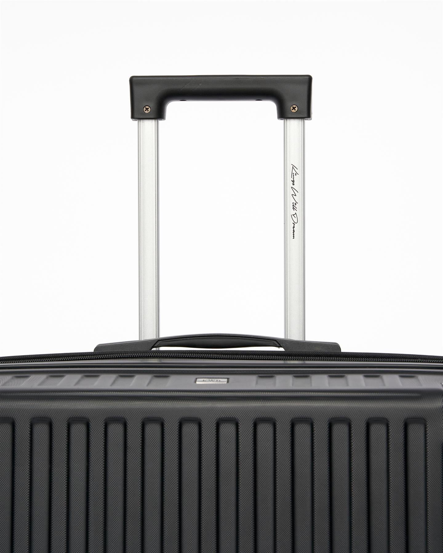 Mens Studio Leon Suitcase 3pk Black