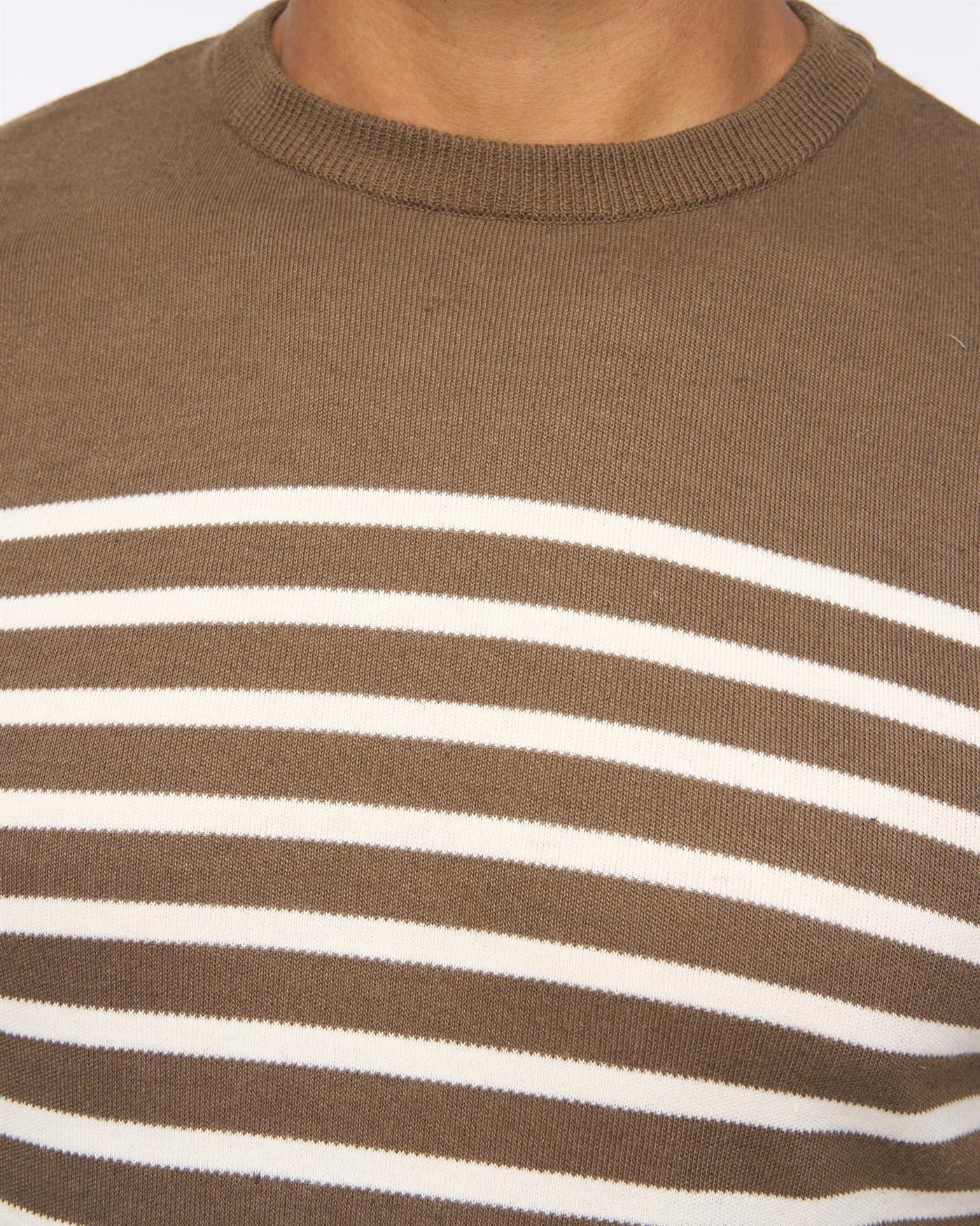 Howland Crew Neck Jumper Taupe
