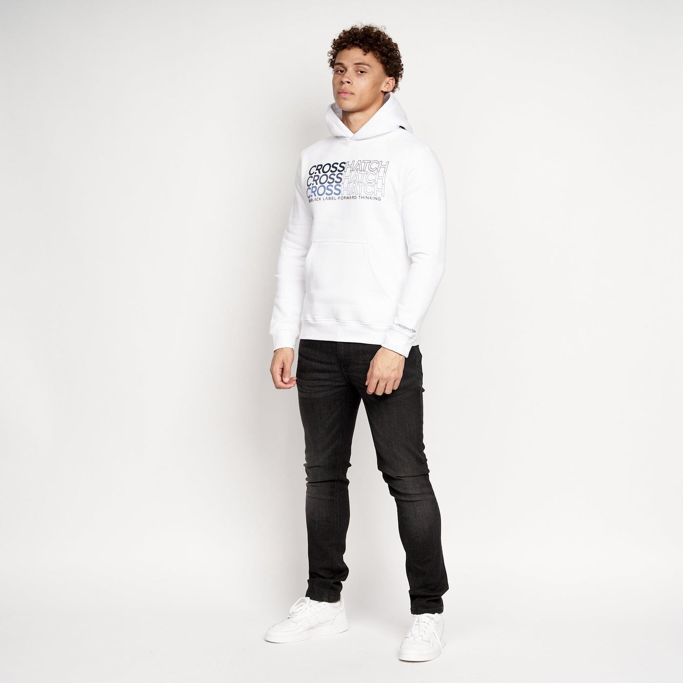 Mens Englow Hoodie 2pk Black/White
