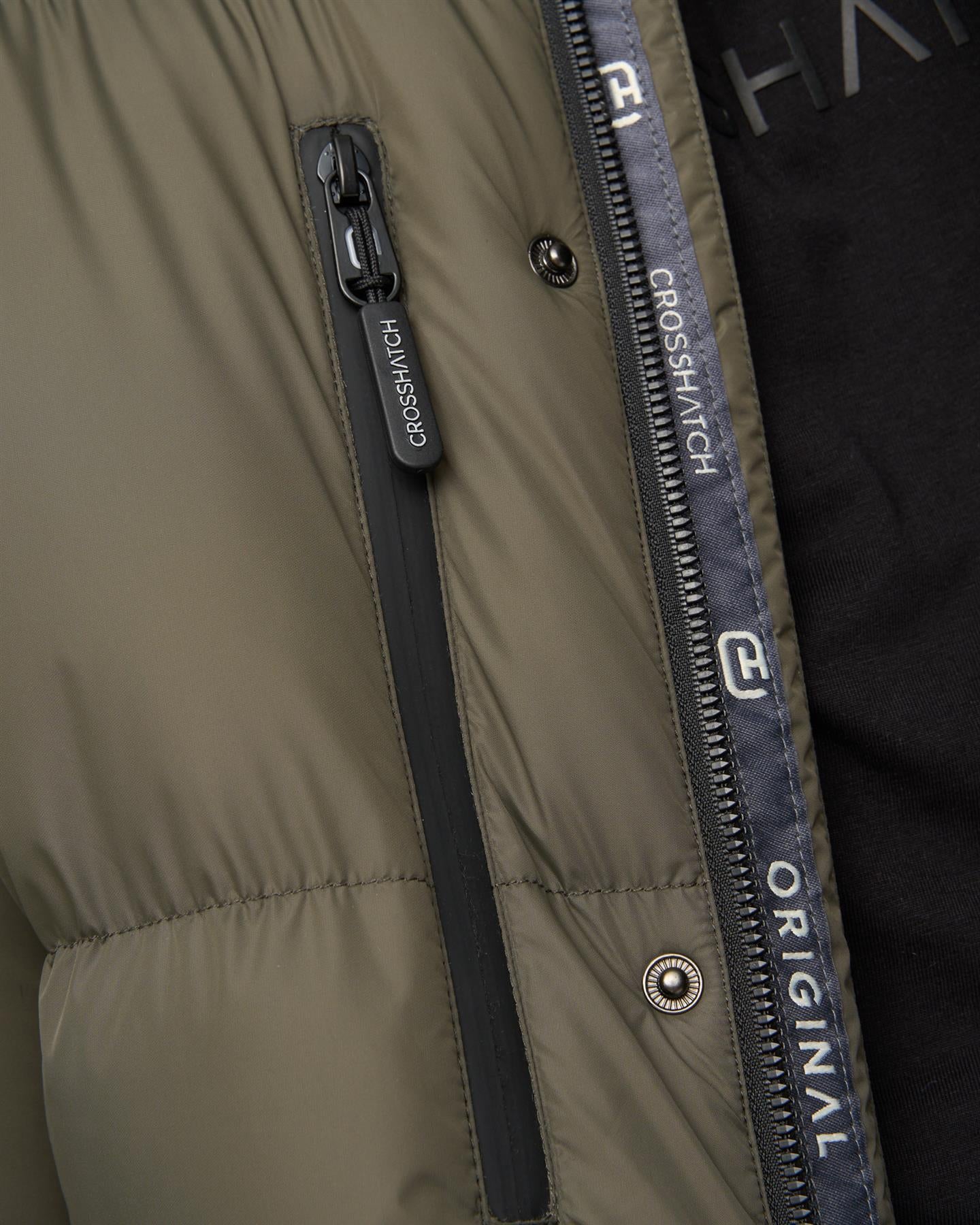 Mens Squadage Panel Jacket Olive