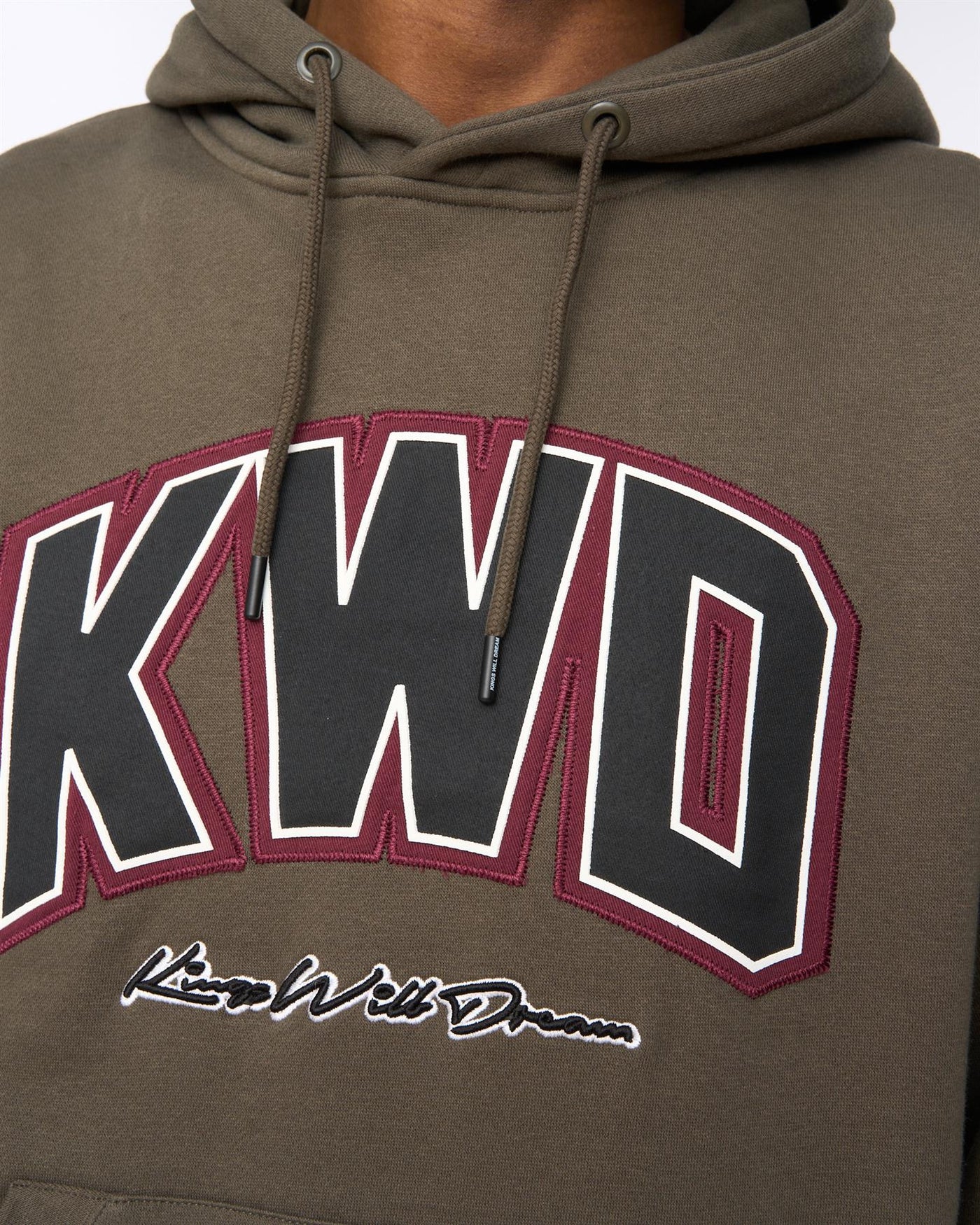 Mens Kingdome Hoodie Olive