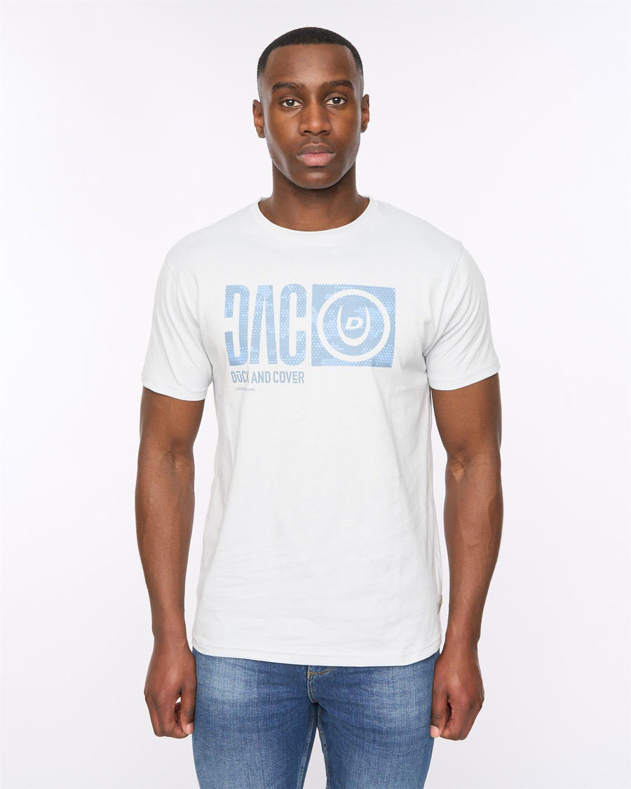 Mens Hexocamo T-Shirt Light Blue