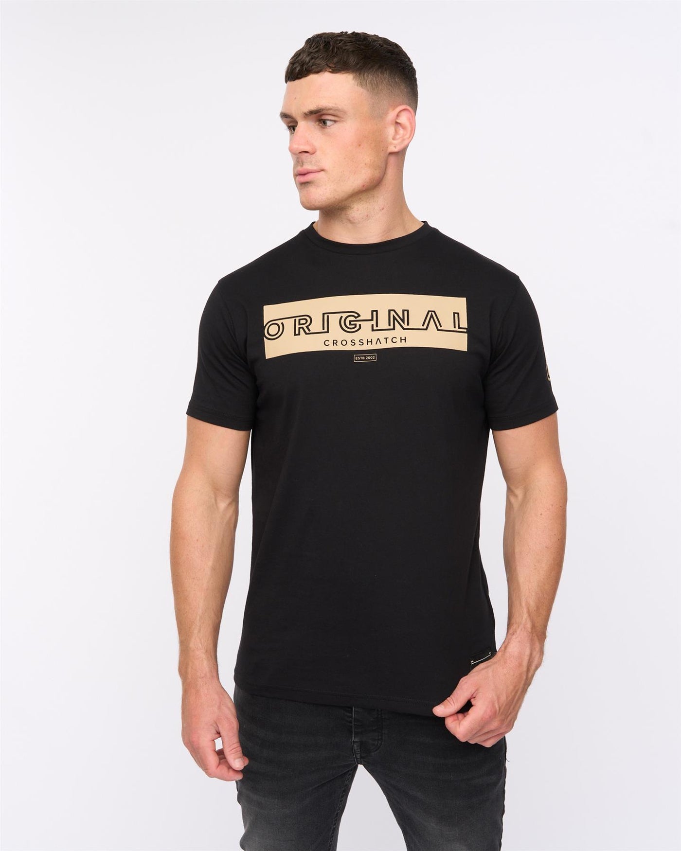 Mens Kratmoss T-Shirt Black