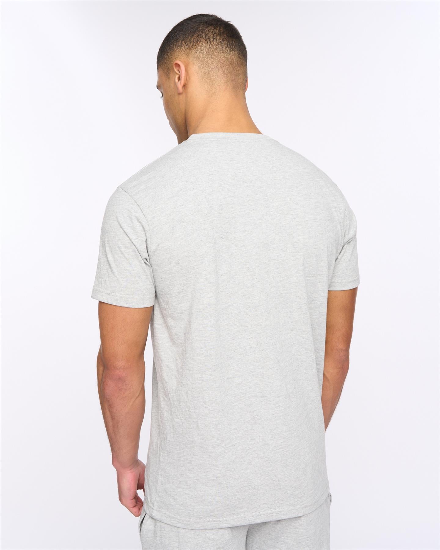 Mens Henycore Lounge Set Grey Marl