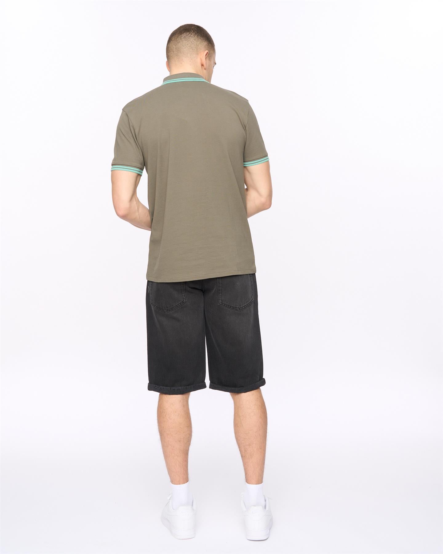 Mens Changra Polo Dark Sage