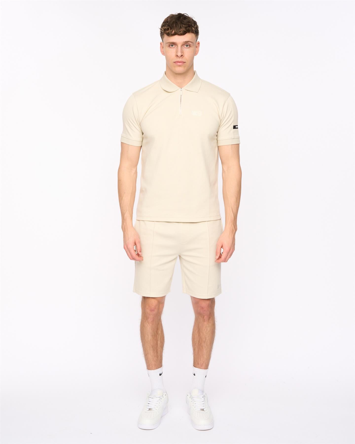 Mens Sherborn Shorts Light Stone