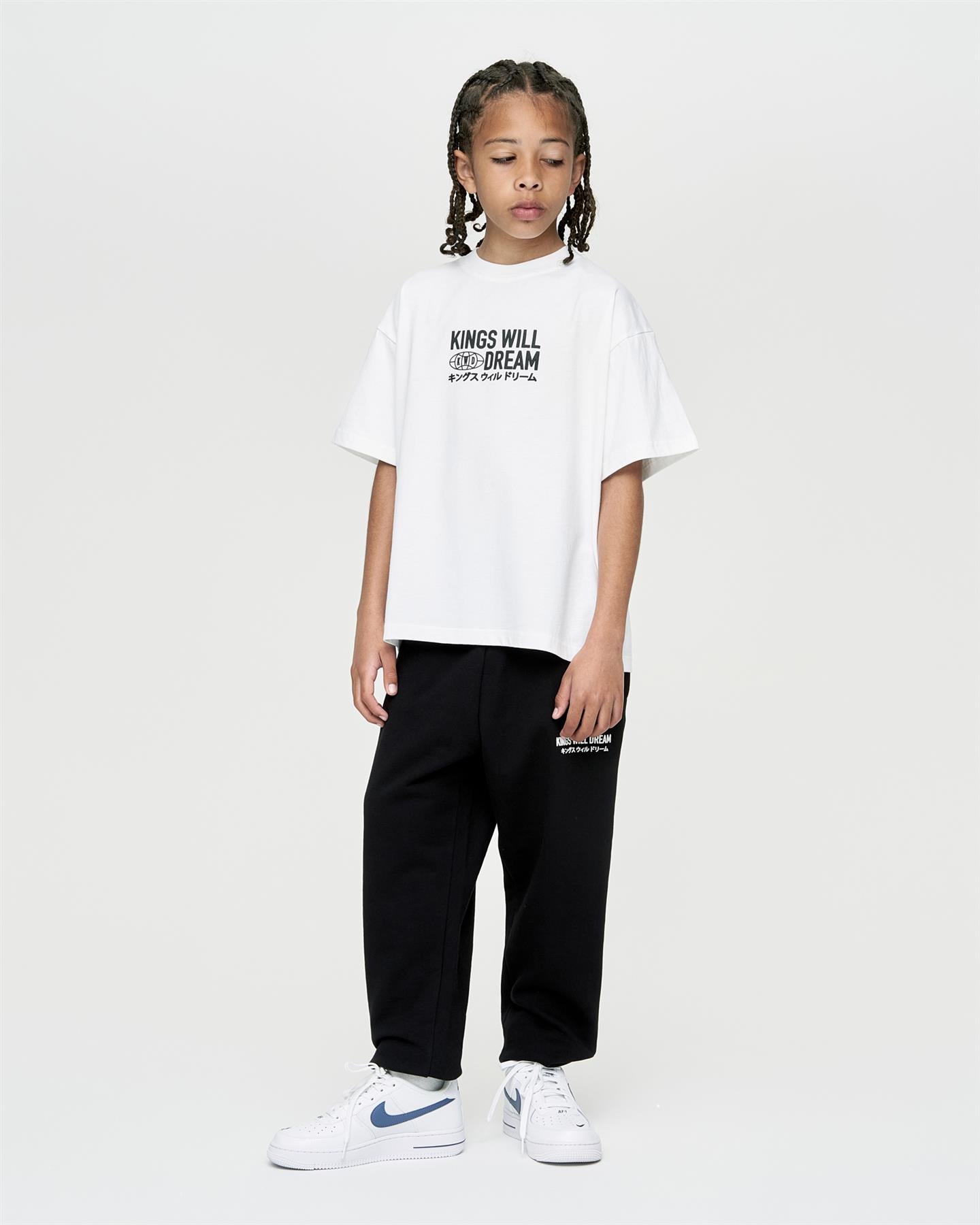 Kids Boys Studio Title T-Shirt Optic White