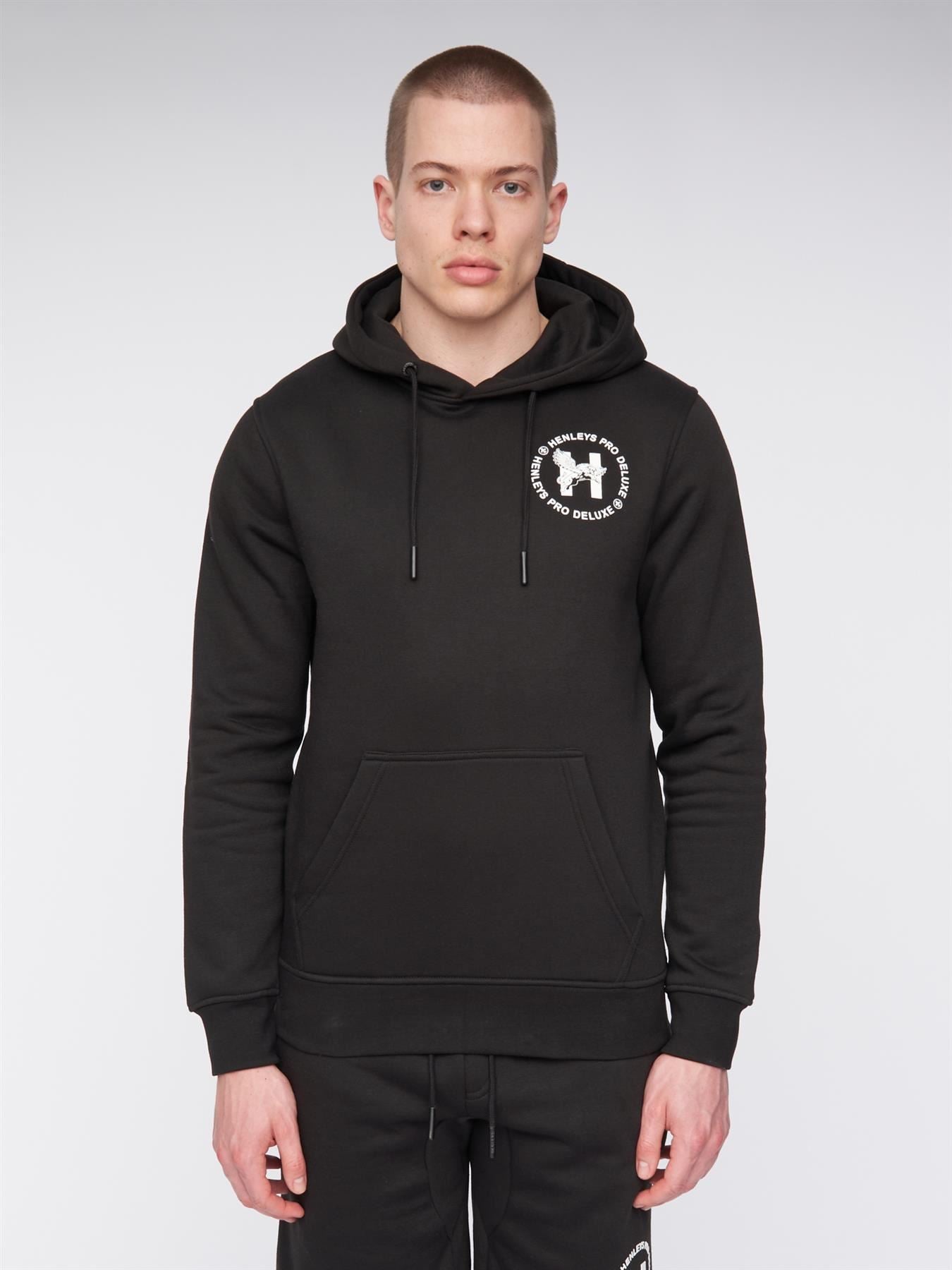 Mens Metafone Hoodie Black